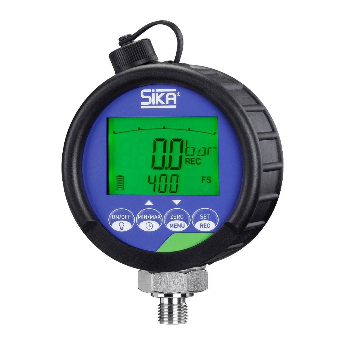 Advanced, High Accuracy, Digital Pressure Gauge with Temperature
